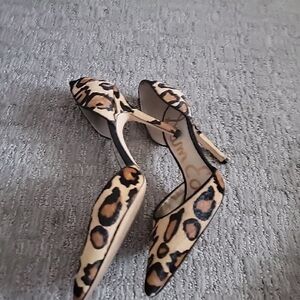 Sam Edelman Leopard Print Heels
